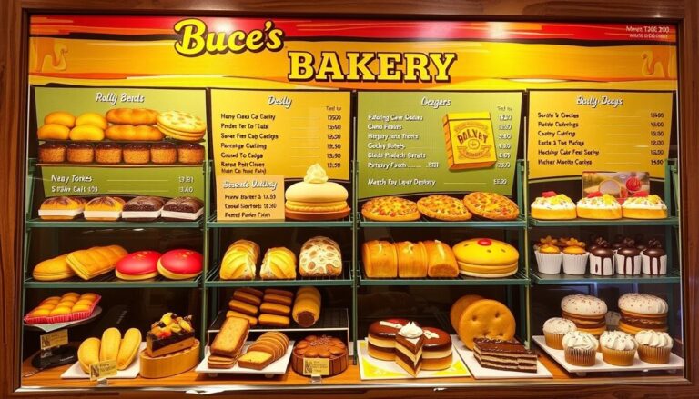 Buc-ee's Bakery Menu
