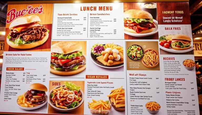 Buc-ee's Lunch Menu