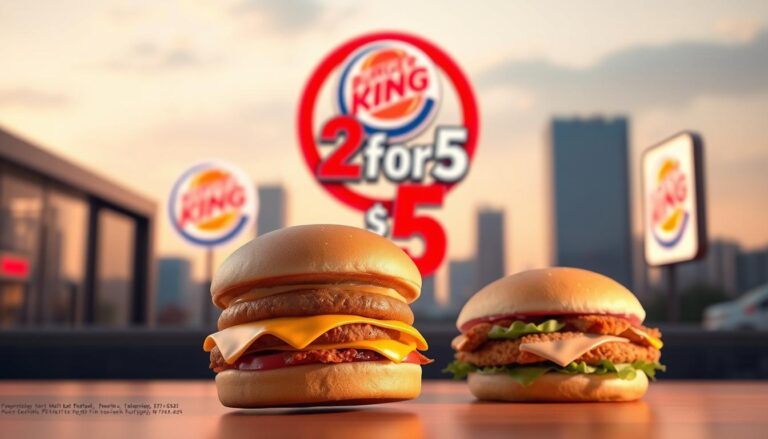 Burger King Menu Prices 2 For $5