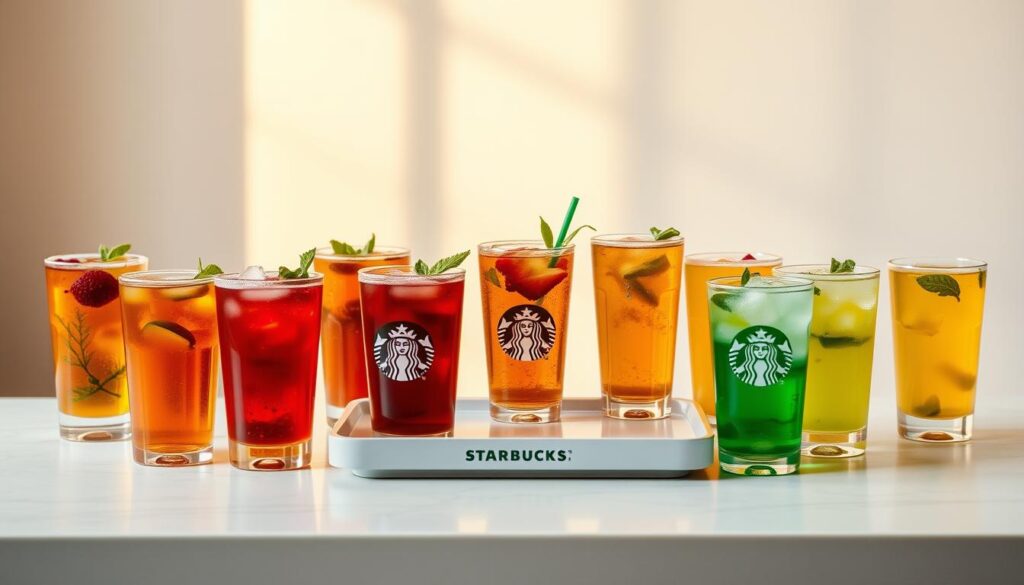 Starbucks Iced Tea Varieties
