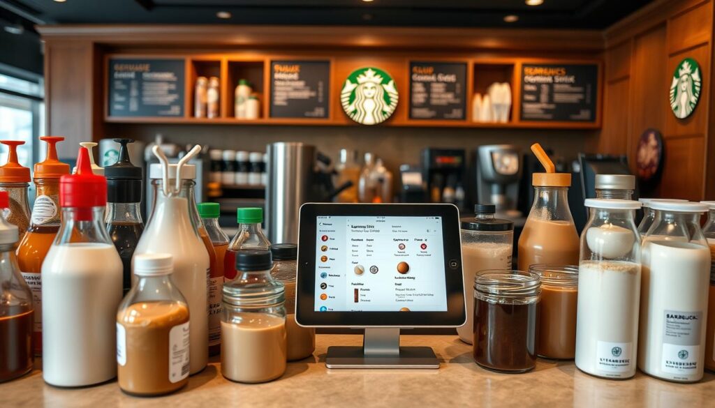 Starbucks drink customization options