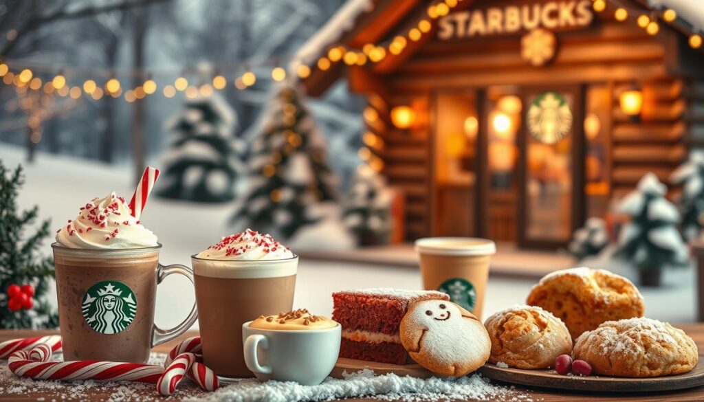 Starbucks winter treats holiday menu Starbucks winter treats holiday menu