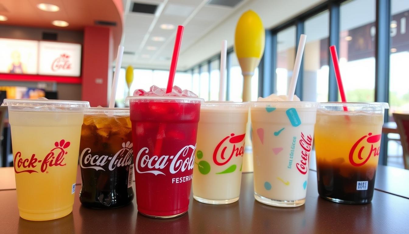 chick fil a drink menu