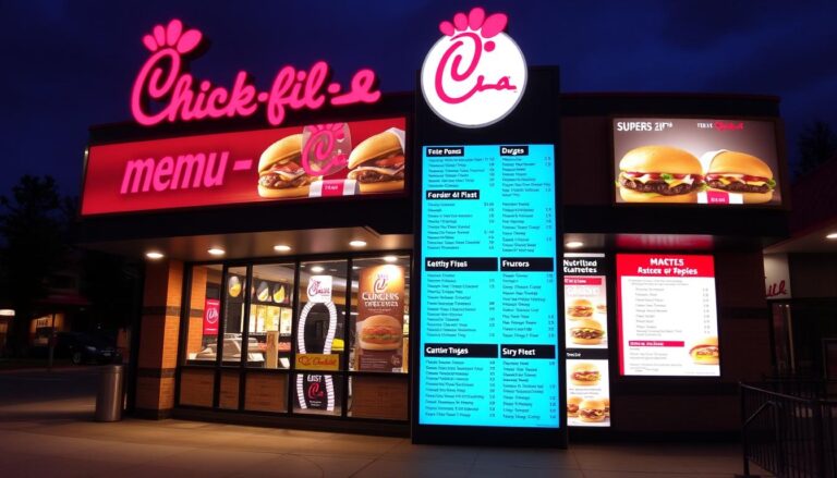 chick fil a menu nutrition