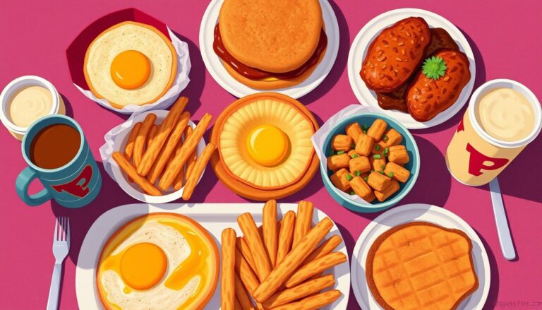 popeyes breakfast menu