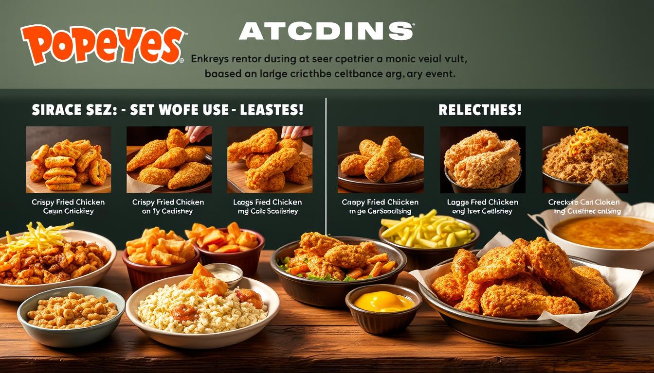 popeyes catering menu