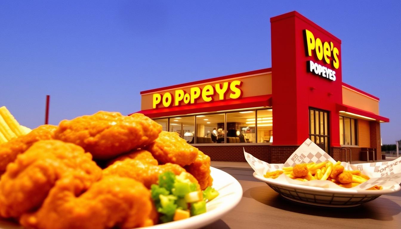 popeyes chicken menu