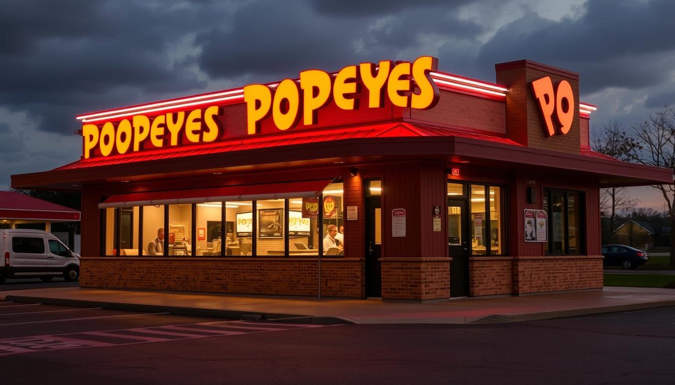 popeyes menu