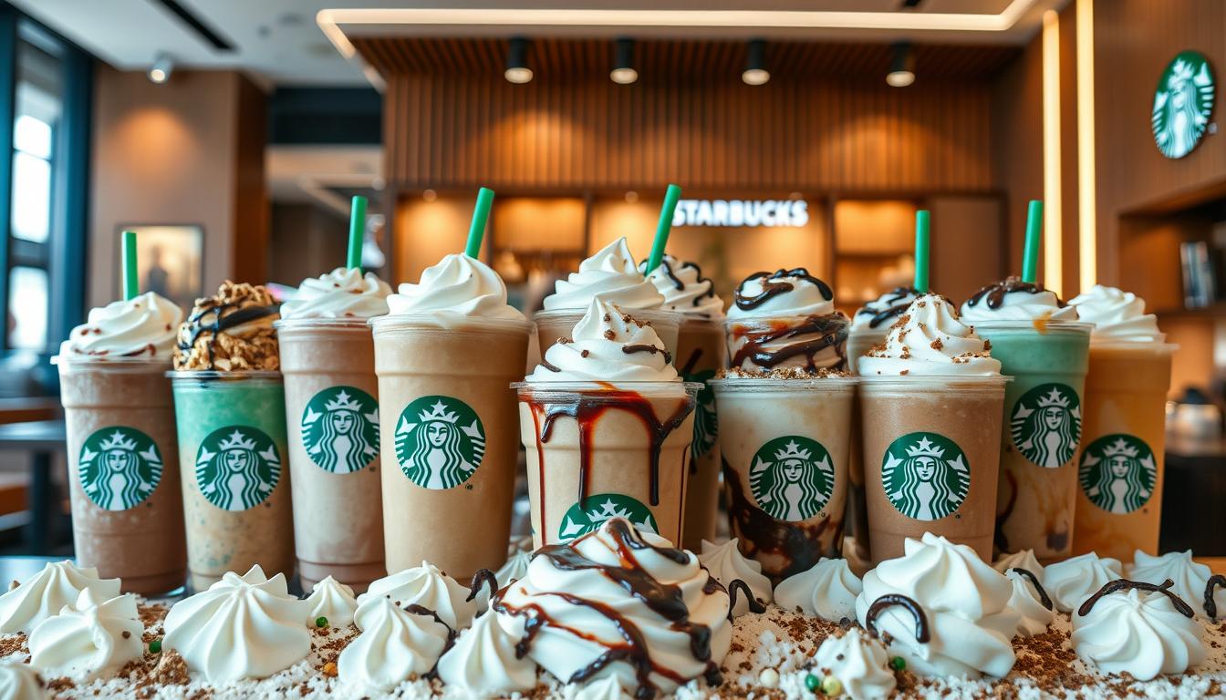 starbucks frappuccino menu