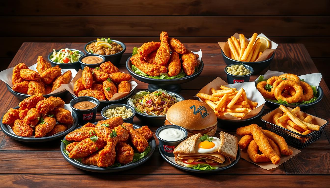 zaxby's menu and calories